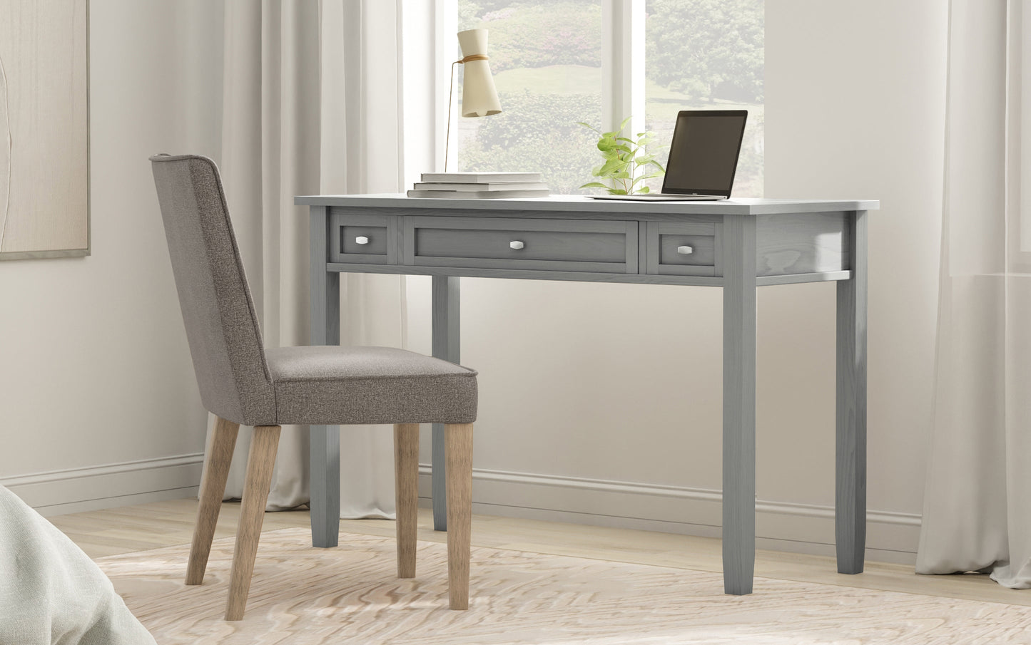 Fog Grey | Warm Shaker 48 inch Desk