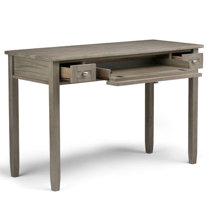 Distressed Grey | Warm Shaker 48 inch Desk