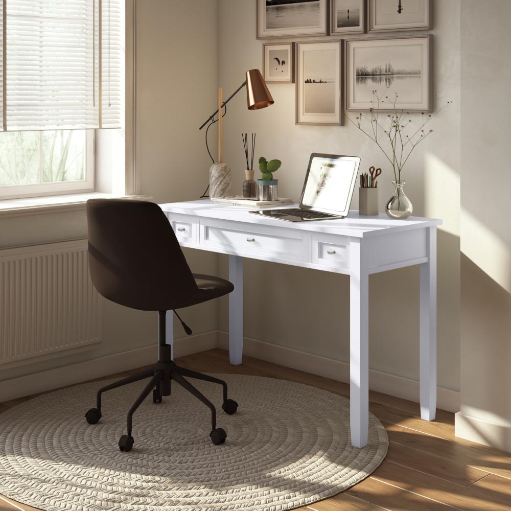 White | Warm Shaker 48 inch Desk