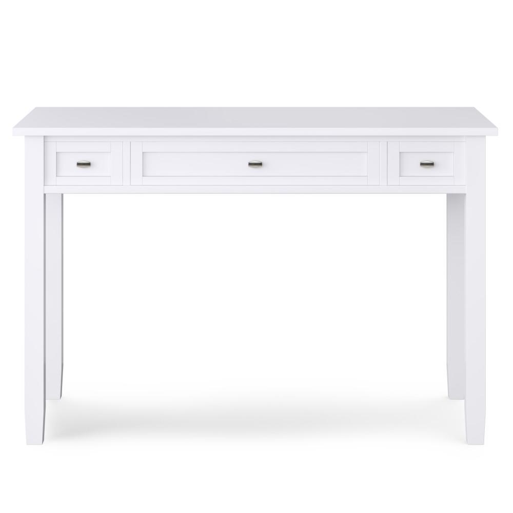 White | Warm Shaker 48 inch Desk