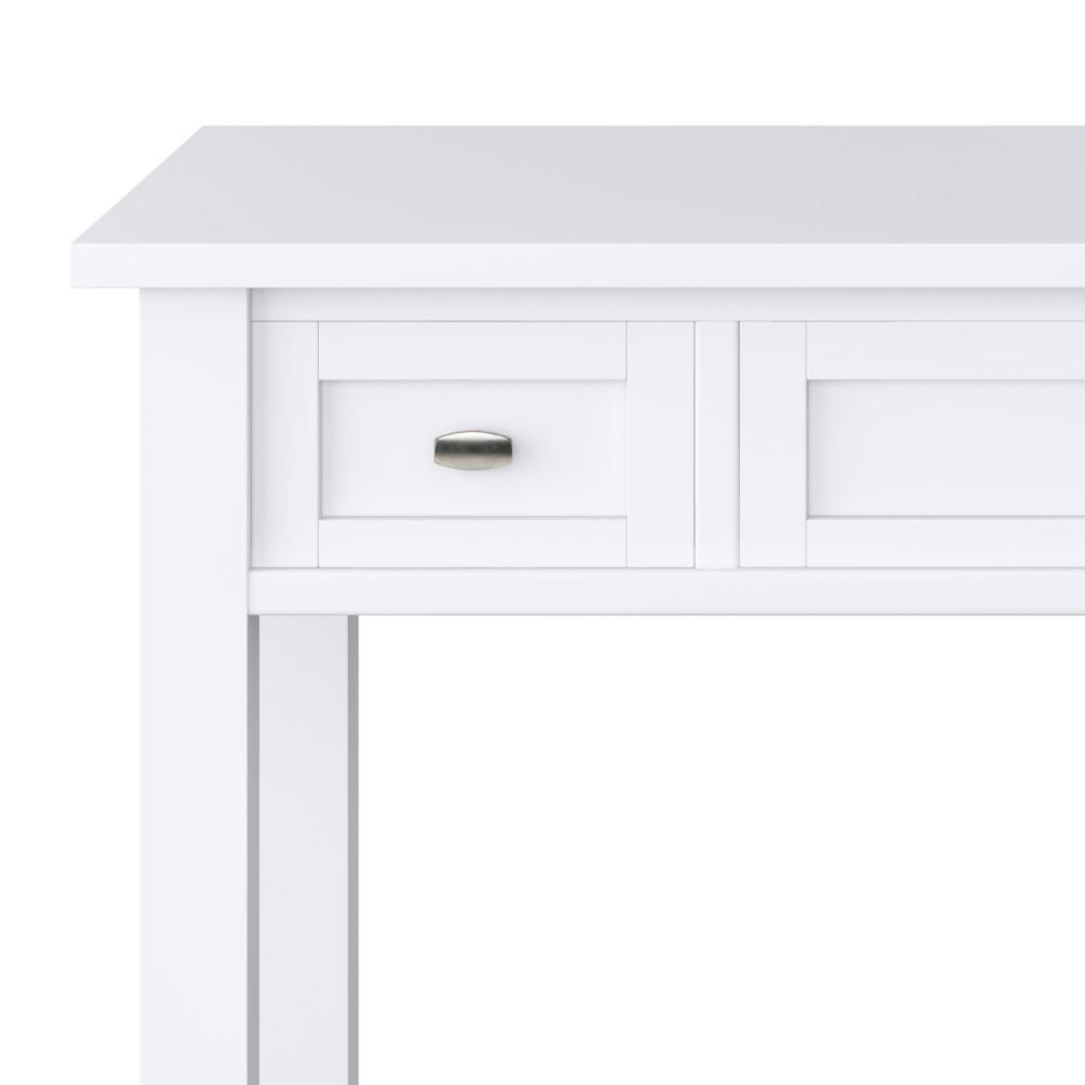 White | Warm Shaker 48 inch Desk