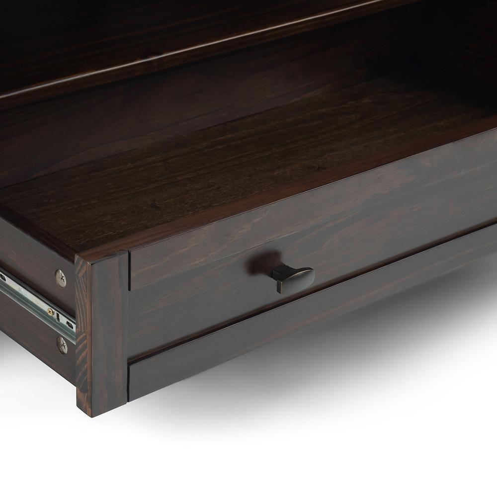 Tobacco Brown | Warm Shaker Square Coffee Table