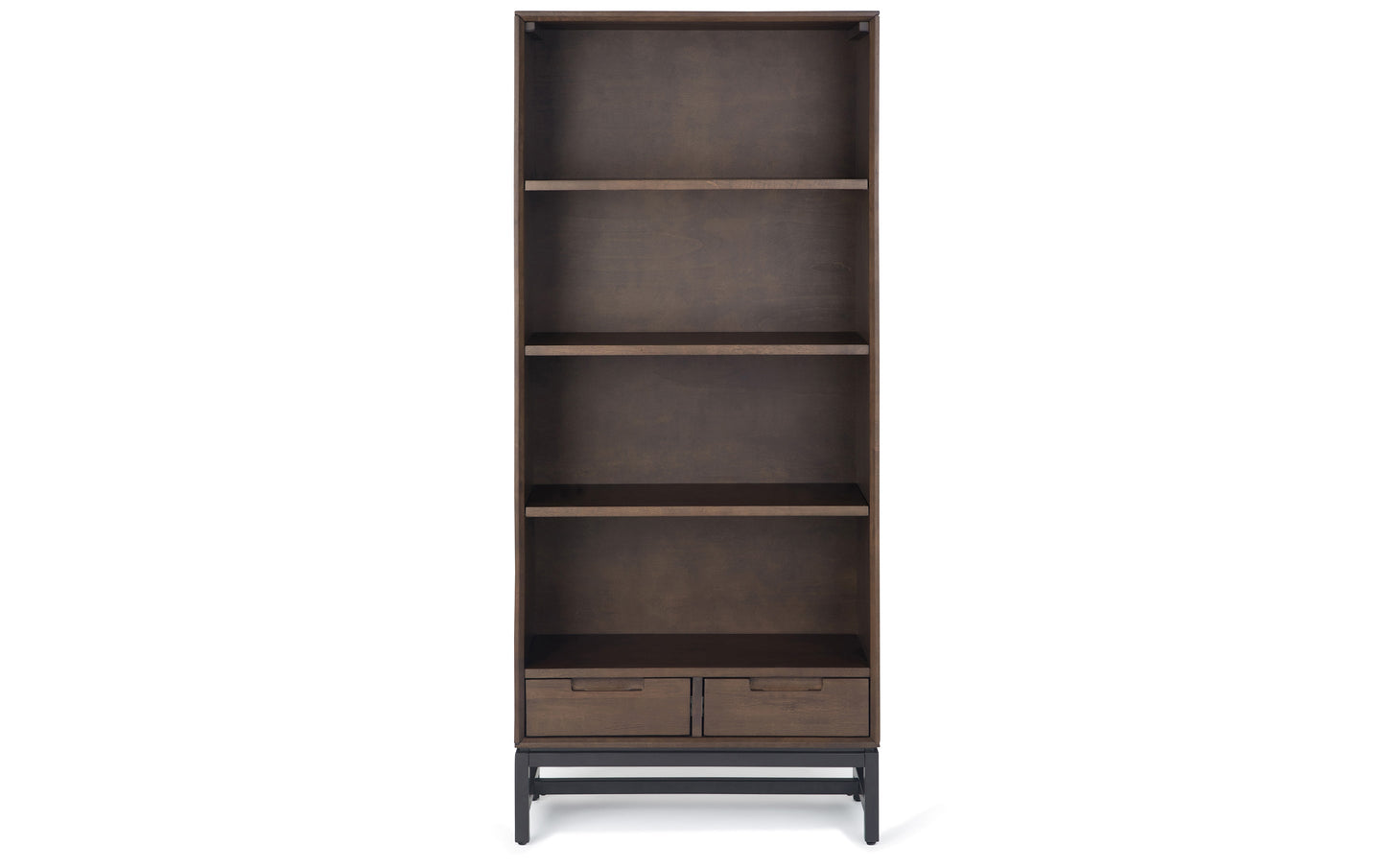 Banting 30W 4 Shelf Bookcase with Drawers (Set of 2)