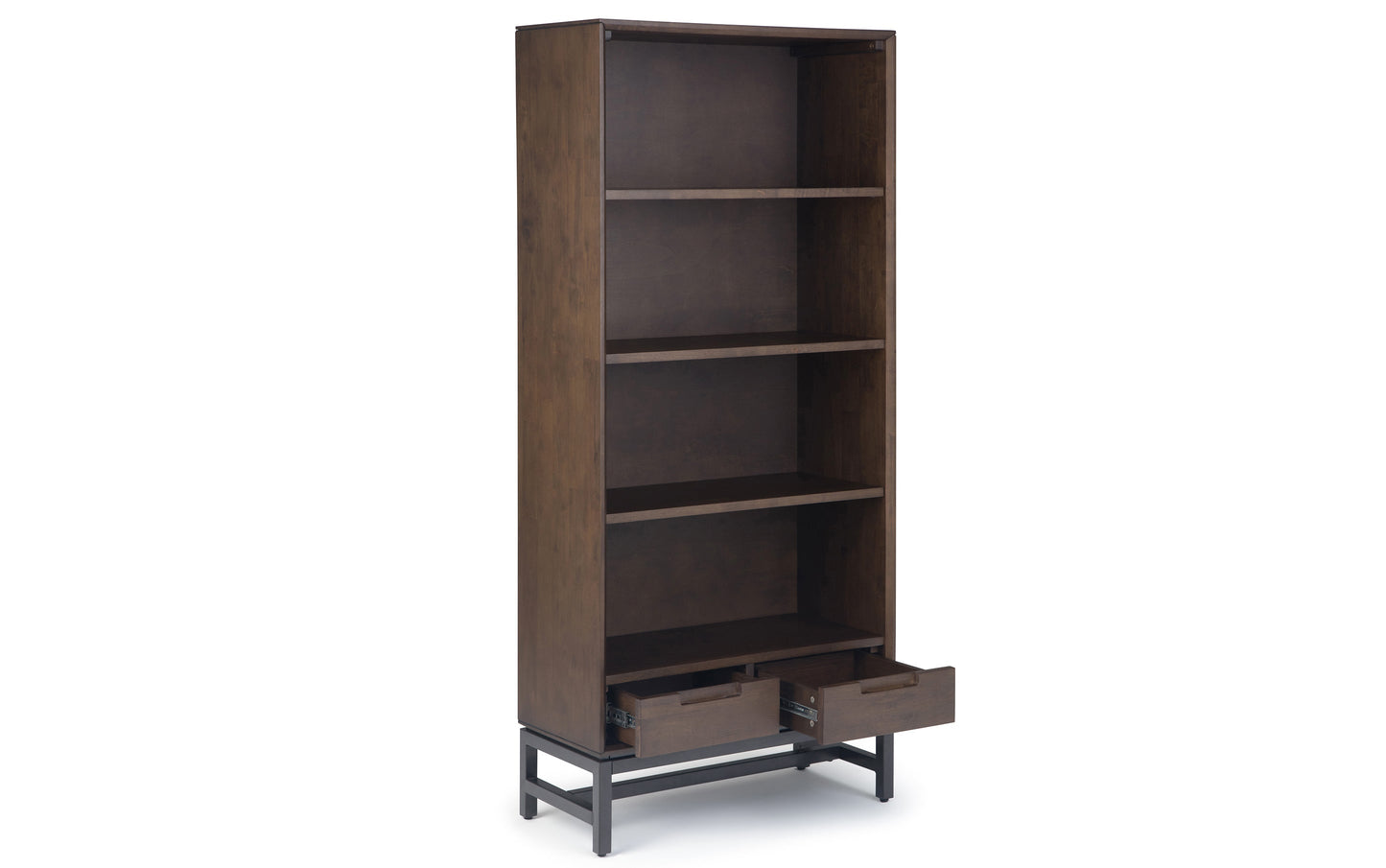 Banting 30W 4 Shelf Bookcase with Drawers (Set of 2)