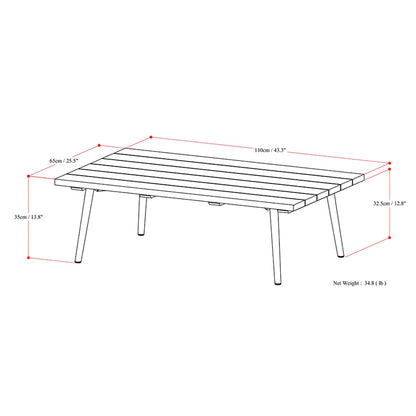 Belize Outdoor Coffee Table