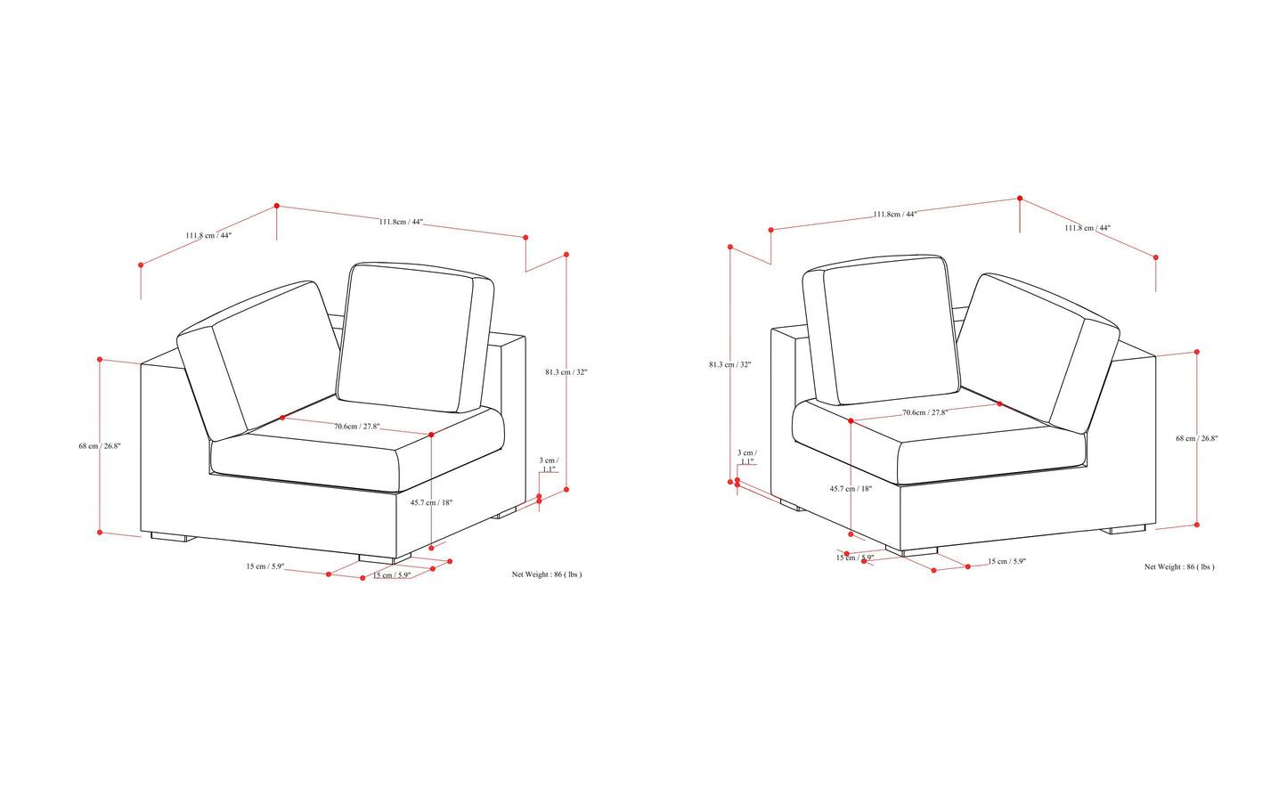 Jasmine 2 Seater Sofa