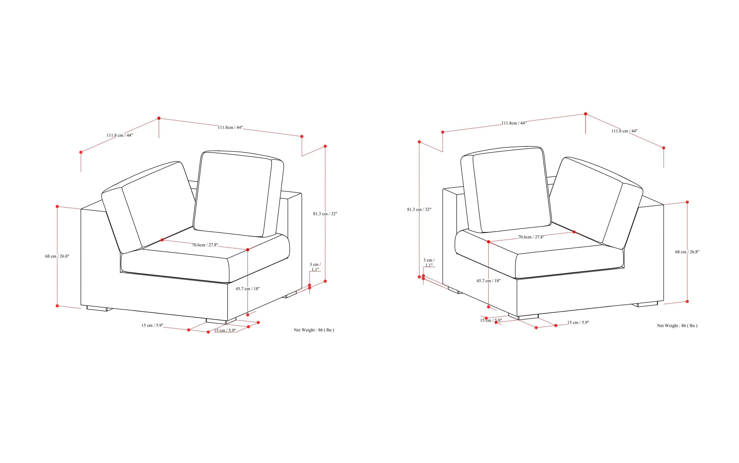 Jasmine 2 Seater Sofa