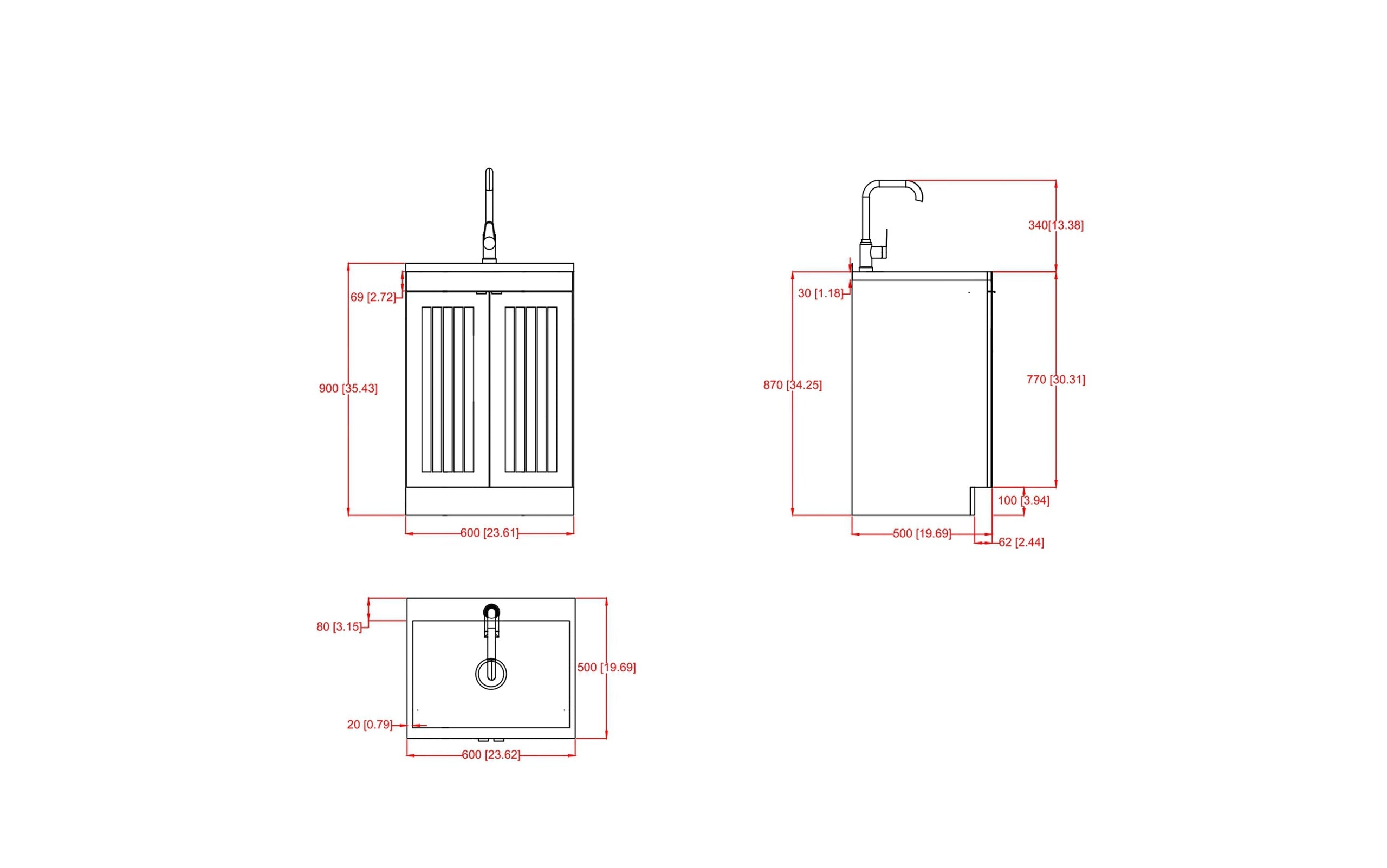 Murphy 24 inch Laundry Cabinet