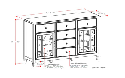 Chestnut Brown | Connaught Sideboard Buffet