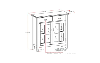 Artisan Entryway Storage Cabinet