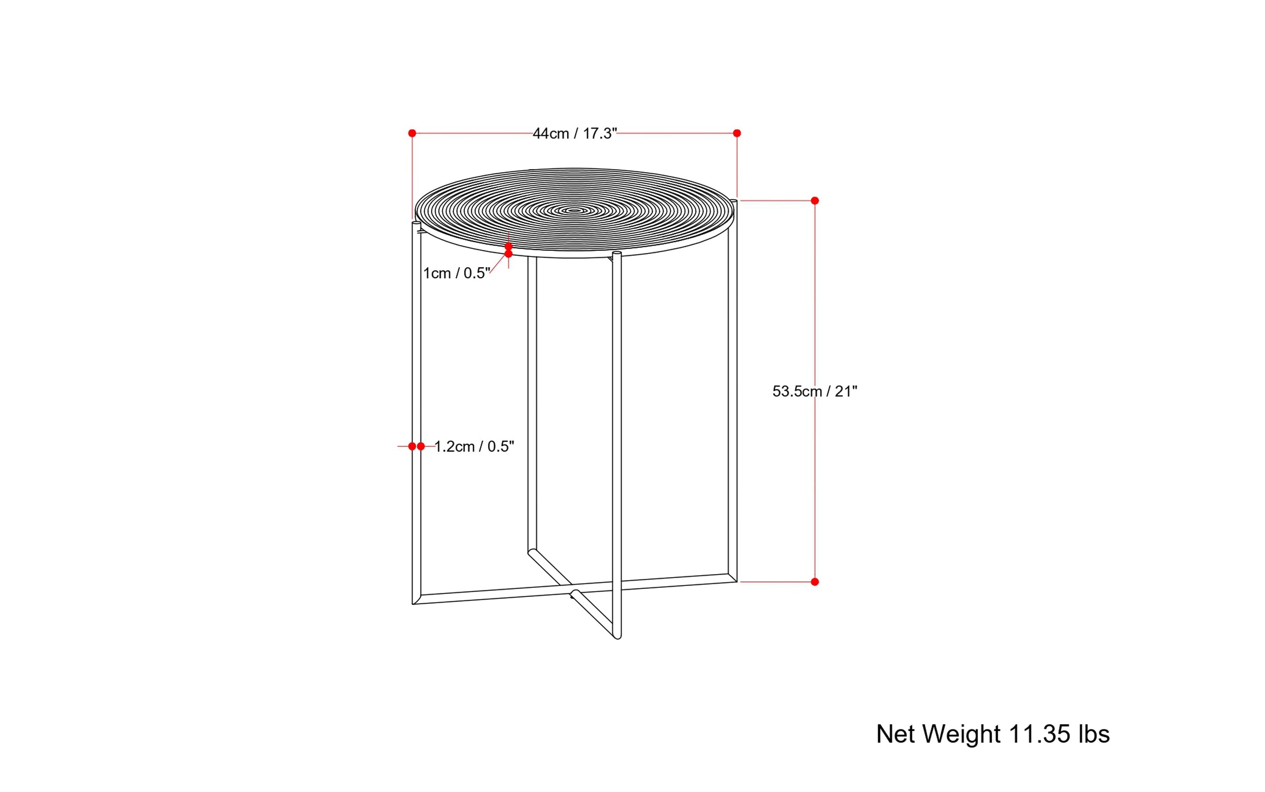 Oliver  Side Table