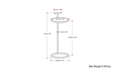 Brook  C Side Table