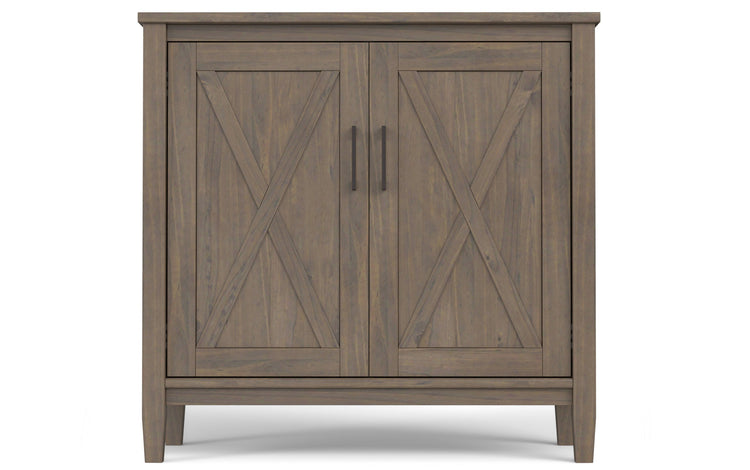 Ela 32W Storage Cabinet with Doors Set of 2