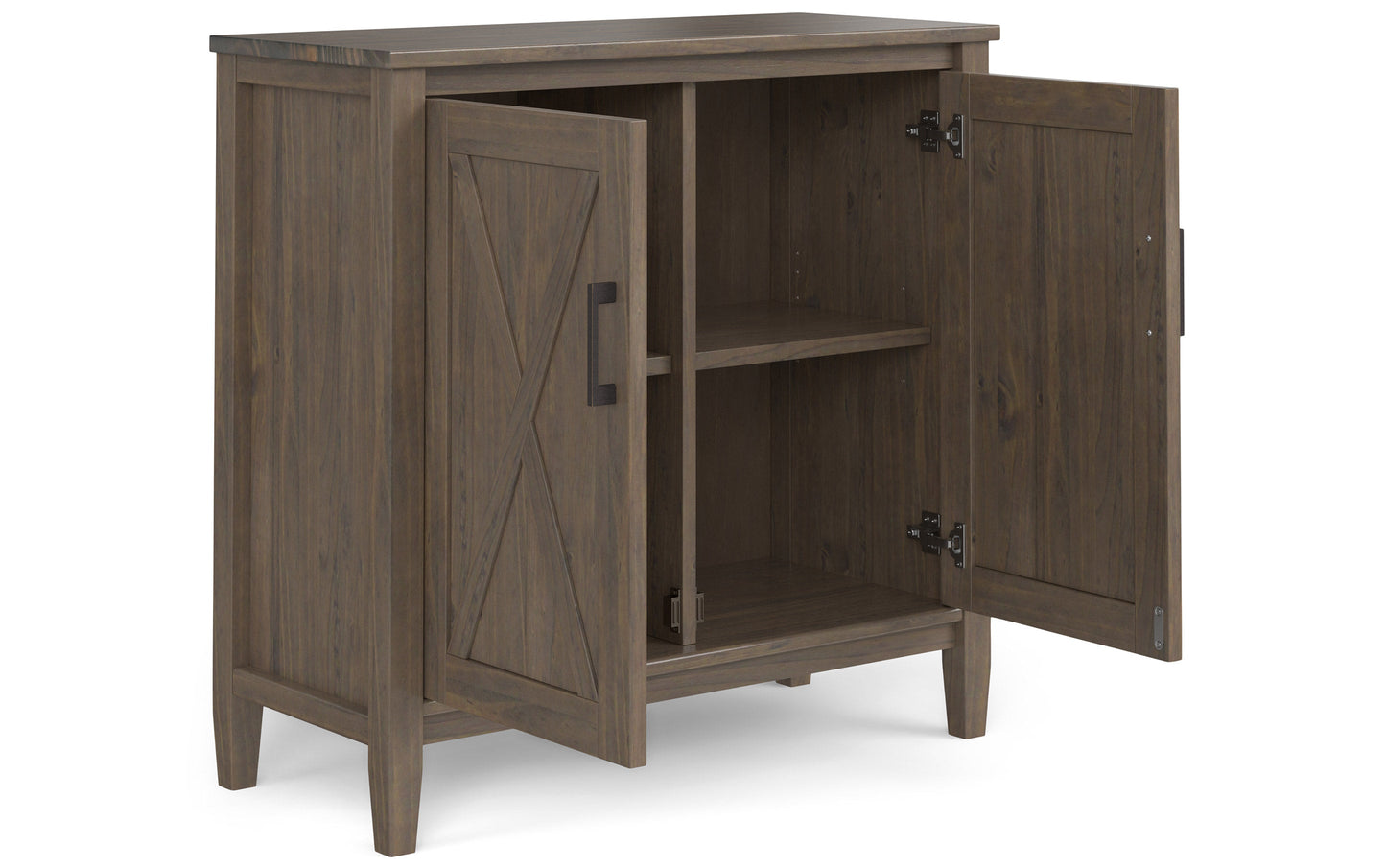 Ela 32W Storage Cabinet with Doors Set of 2