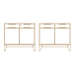 40 inch Storage Cabinet (Set of 2)