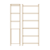 50 inch Bookcase (Set of 2)