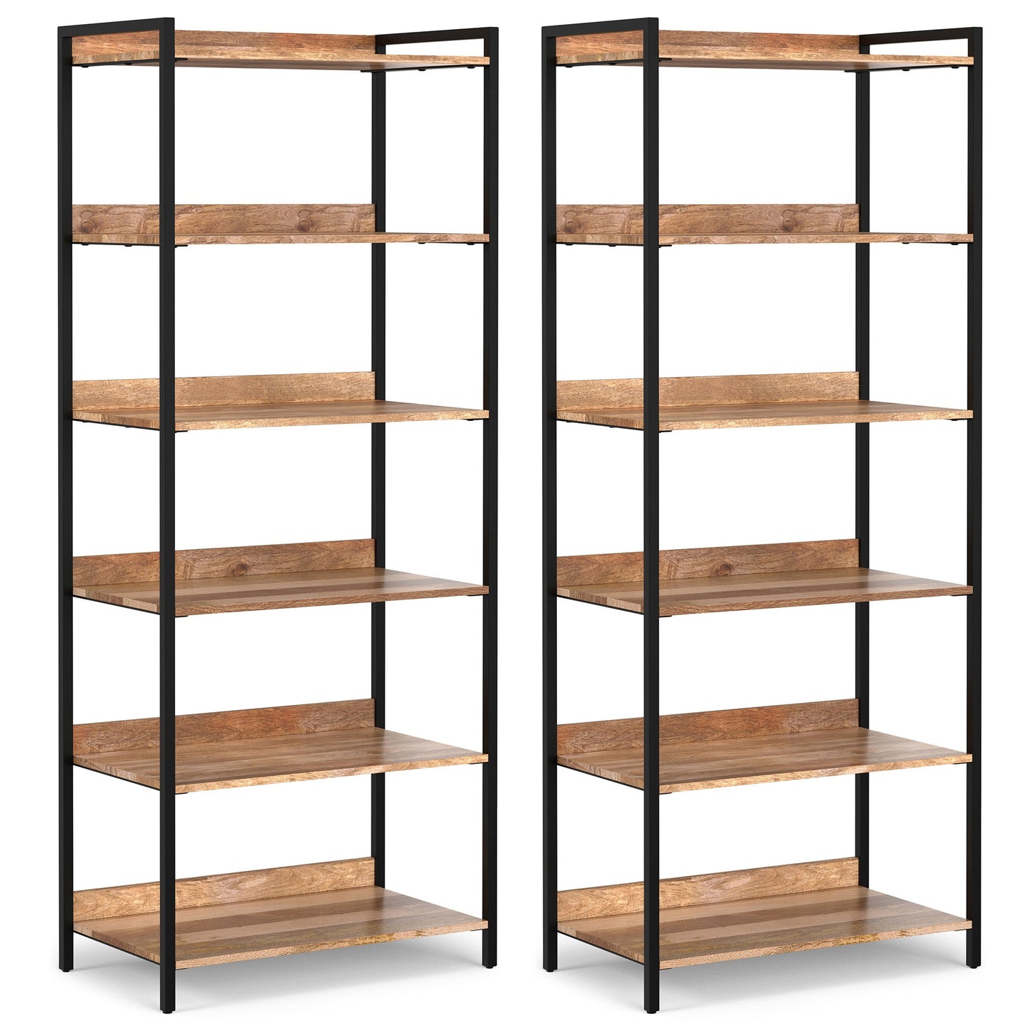 Kelsey 30 inch 5 Shelf Bookcase (Set of 2)