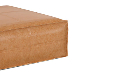 Distressed Brown | Brody Extra Large Pouf