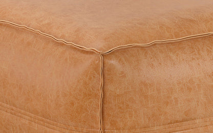 Distressed Brown | Brody Extra Large Pouf