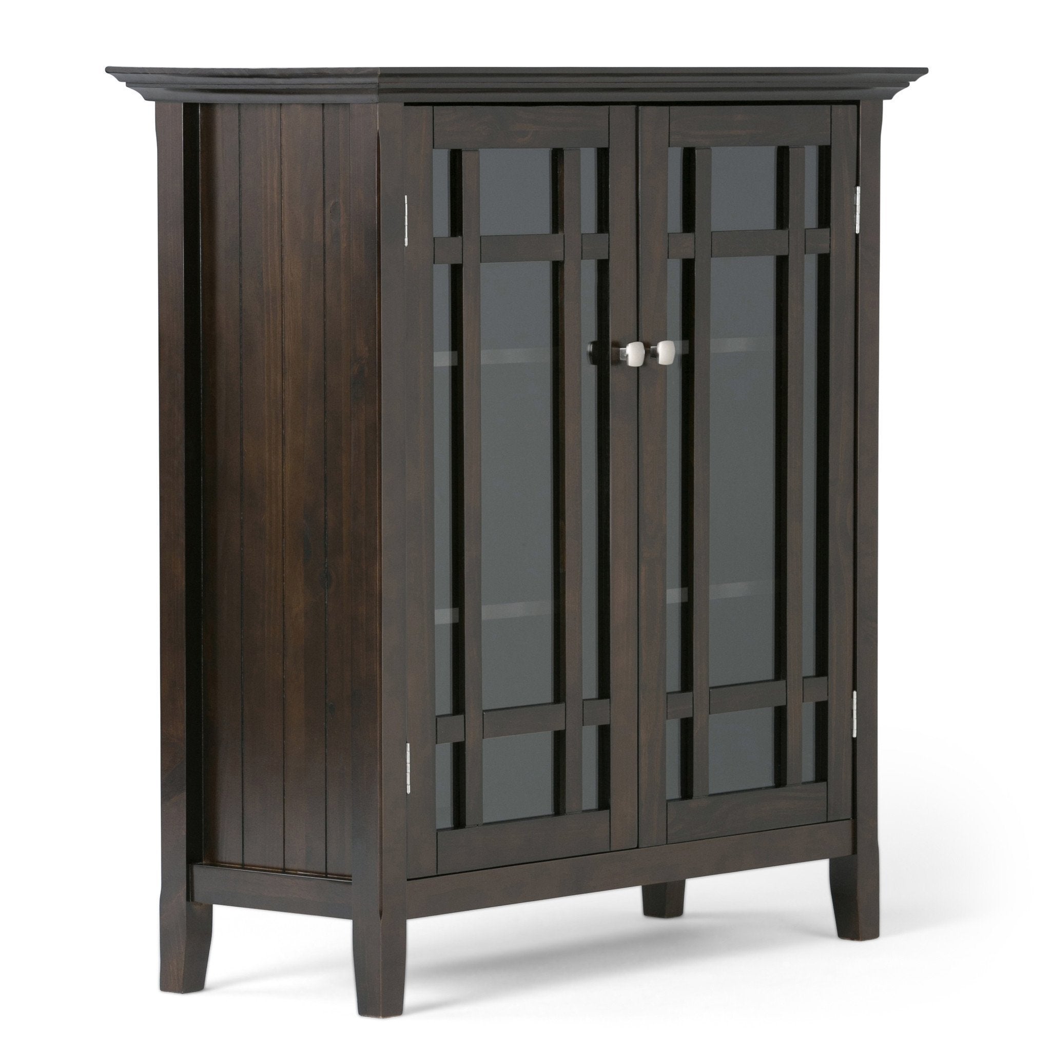 Dark Tobacco Brown | Bedford Medium Storage Cabinet