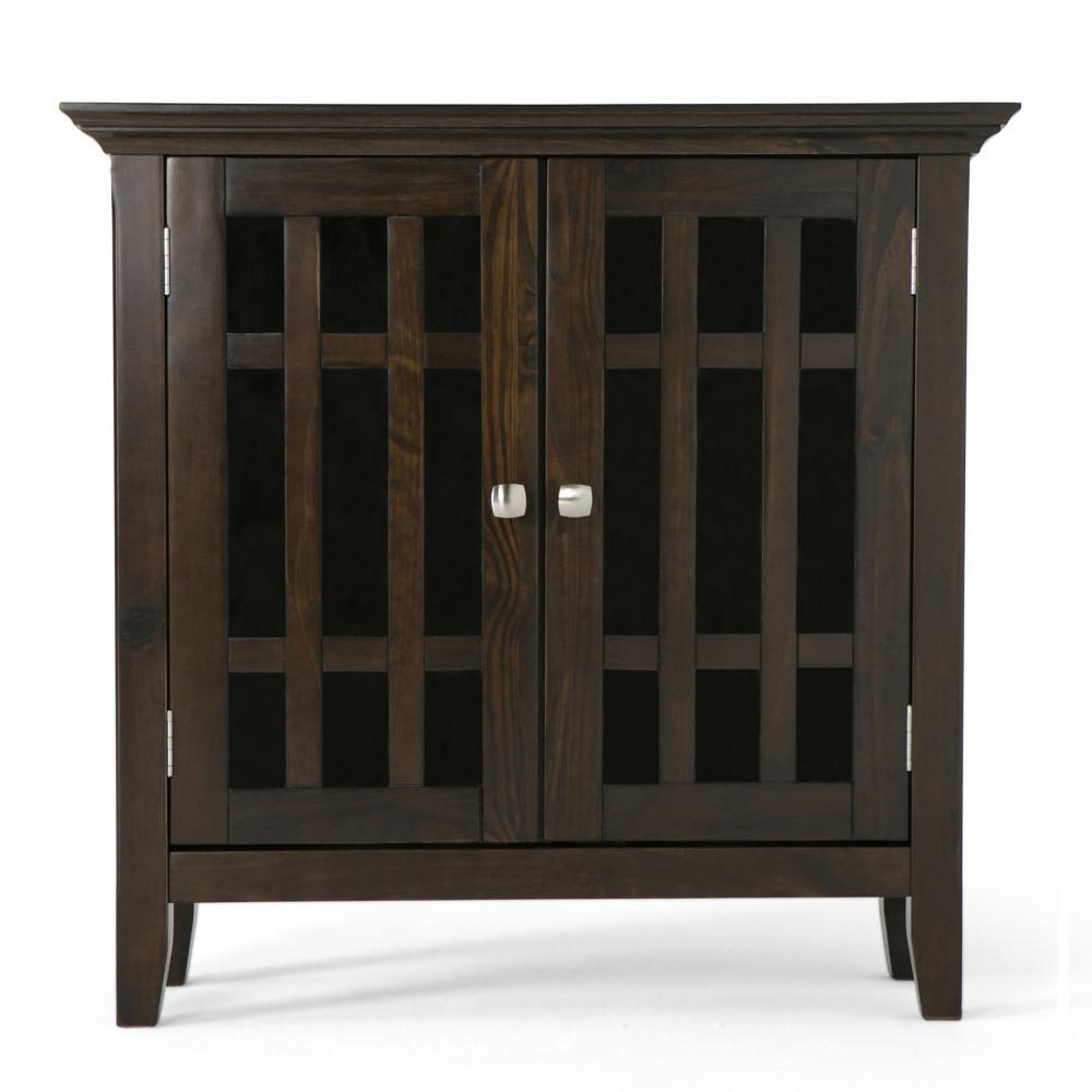 Dark Tobacco Brown | Bedford Low Storage Cabinet