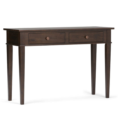 Tobacco Brown | Carlton Console Sofa Table