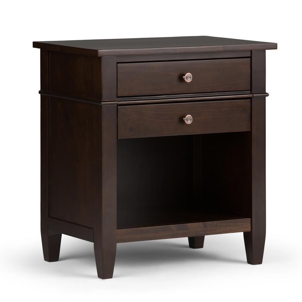 Grey brown 2024 bedside table