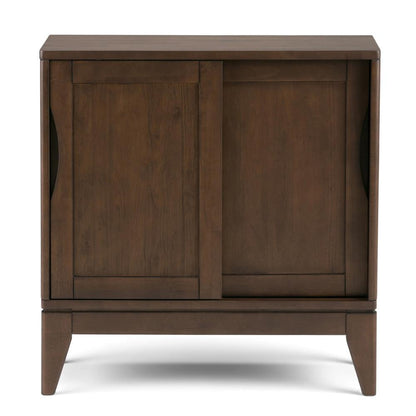 Walnut Brown | Harper 30 inch Low Storage Cabinet