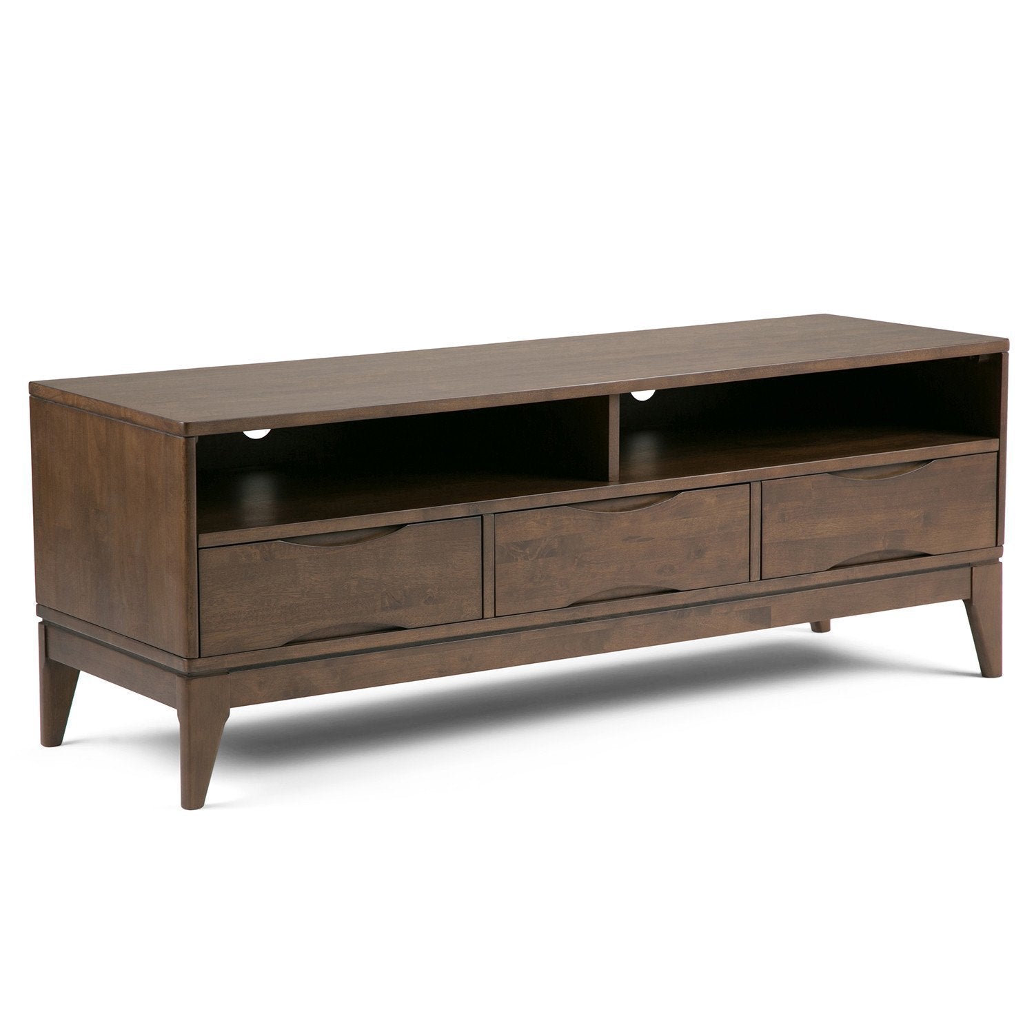 Walnut Brown | Harper 60 inch TV Media Stand