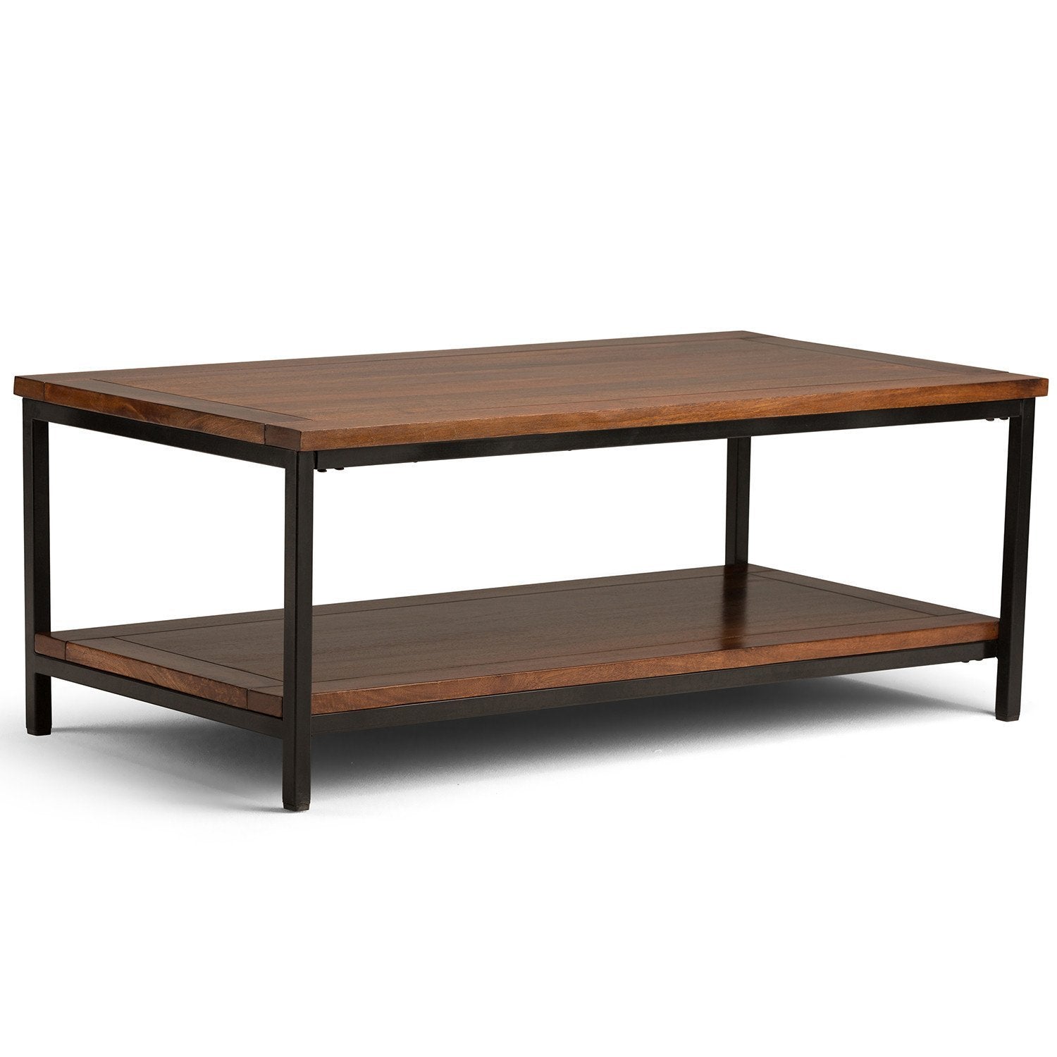 Dark Cognac Brown | Skyler 48 inch Coffee Table