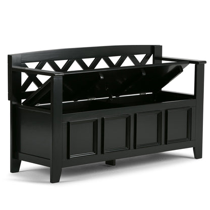 Black | Amherst Entryway Bench