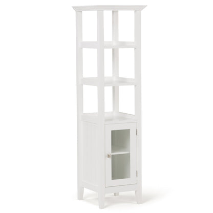 Pure White | Acadian Bath Storage Tower