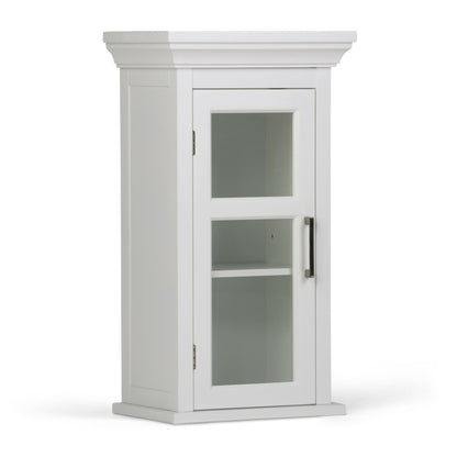 Pure White | Avington Single Door Wall Cabinet