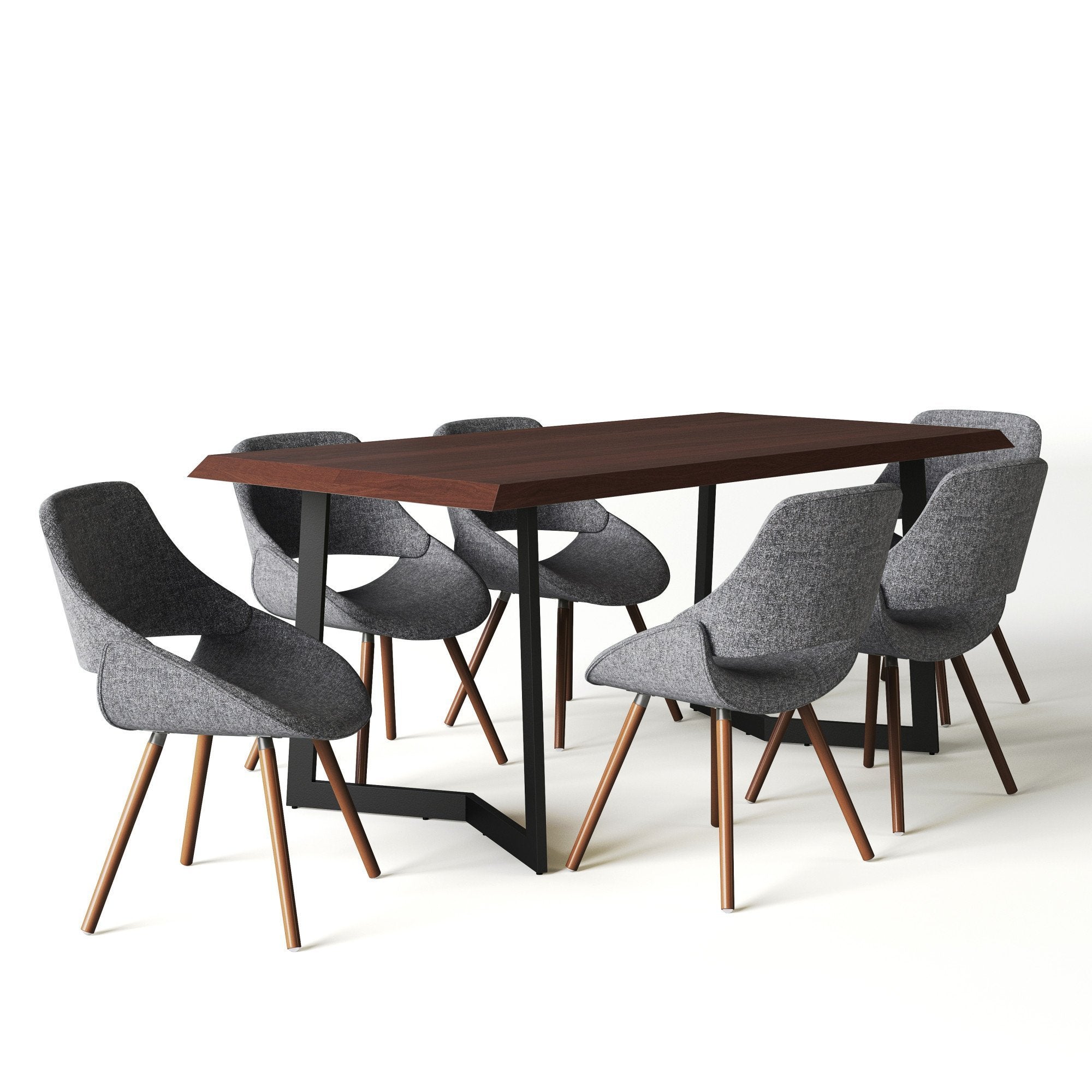 Grey | Malden / Watkins 7 Pc Dining Set