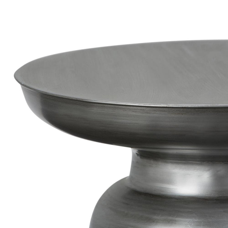 Silver | Toby Metal Accent Table