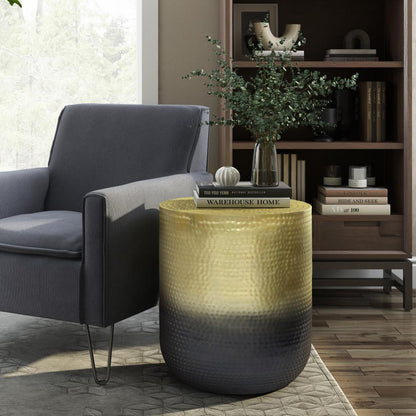 Gold Ombre | Nova Metal Side Table