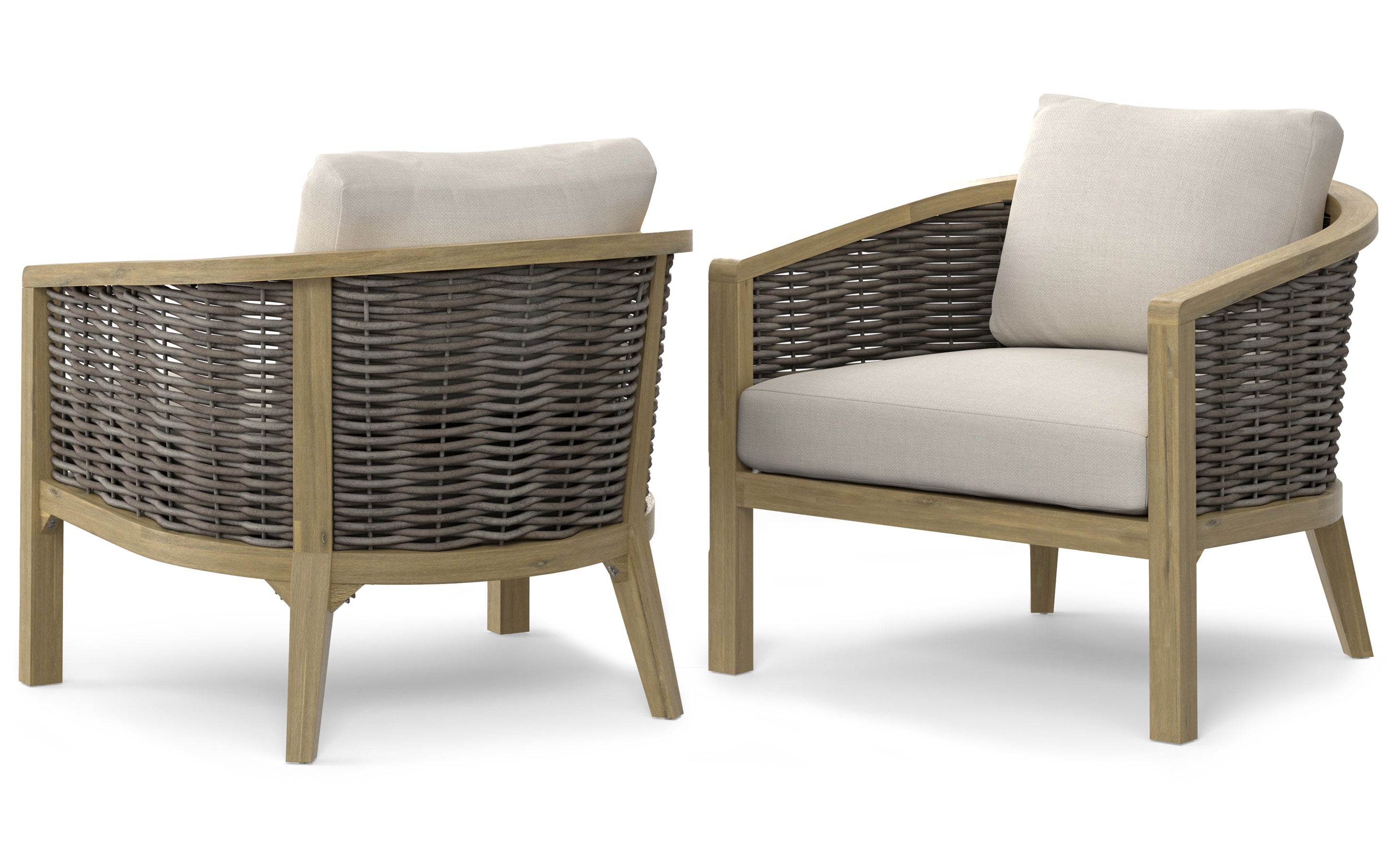 Parkside Outdoor Conversation Chair (Set of 2) – Simpli Home