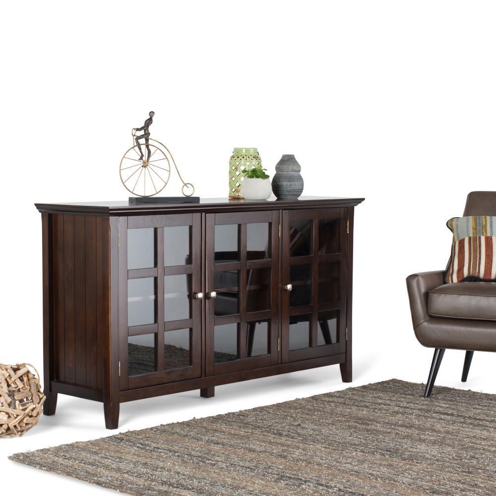 Brunette Brown | Acadian Wide Storage Cabinet