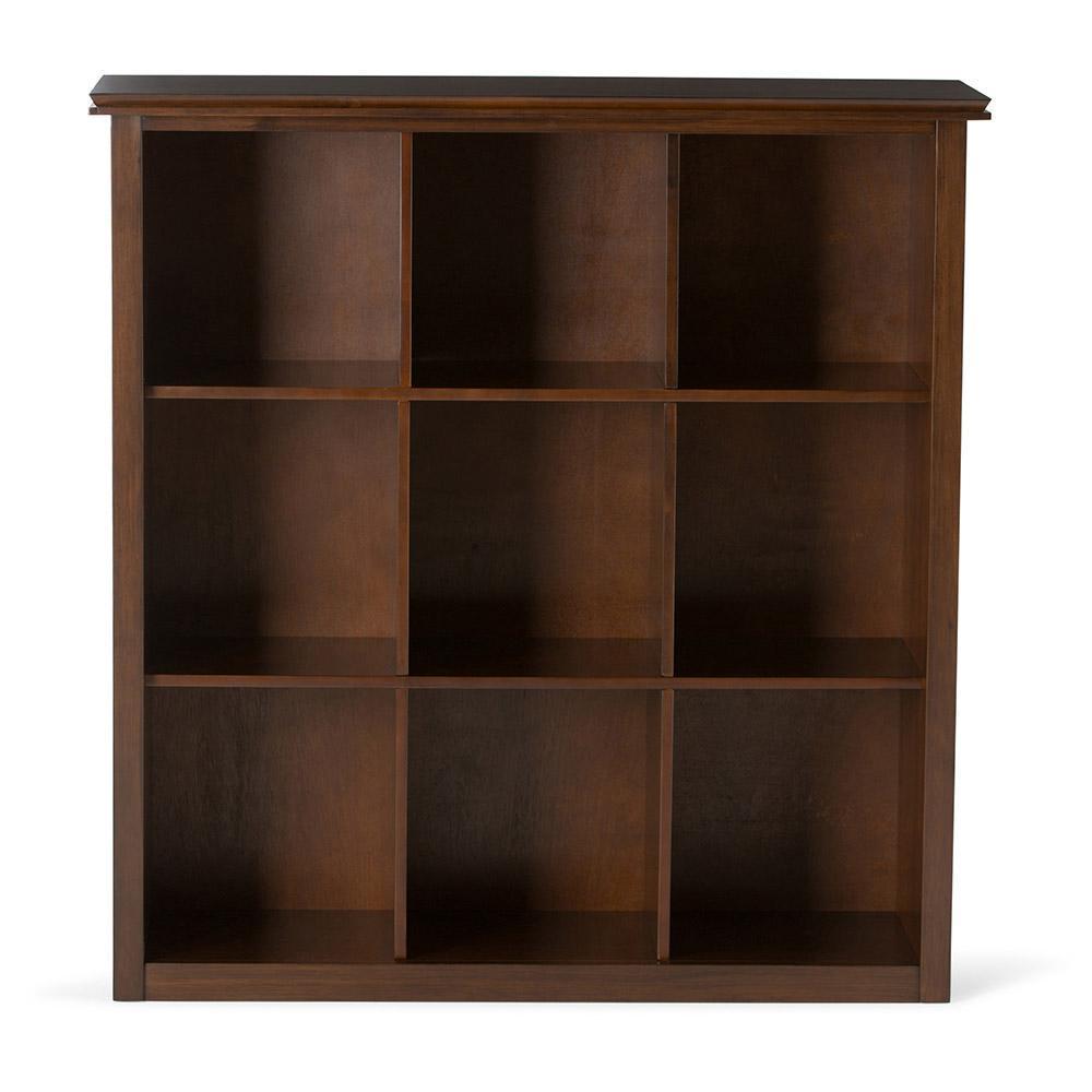 Russet Brown | Artisan Nine Cube Bookcase & Storage