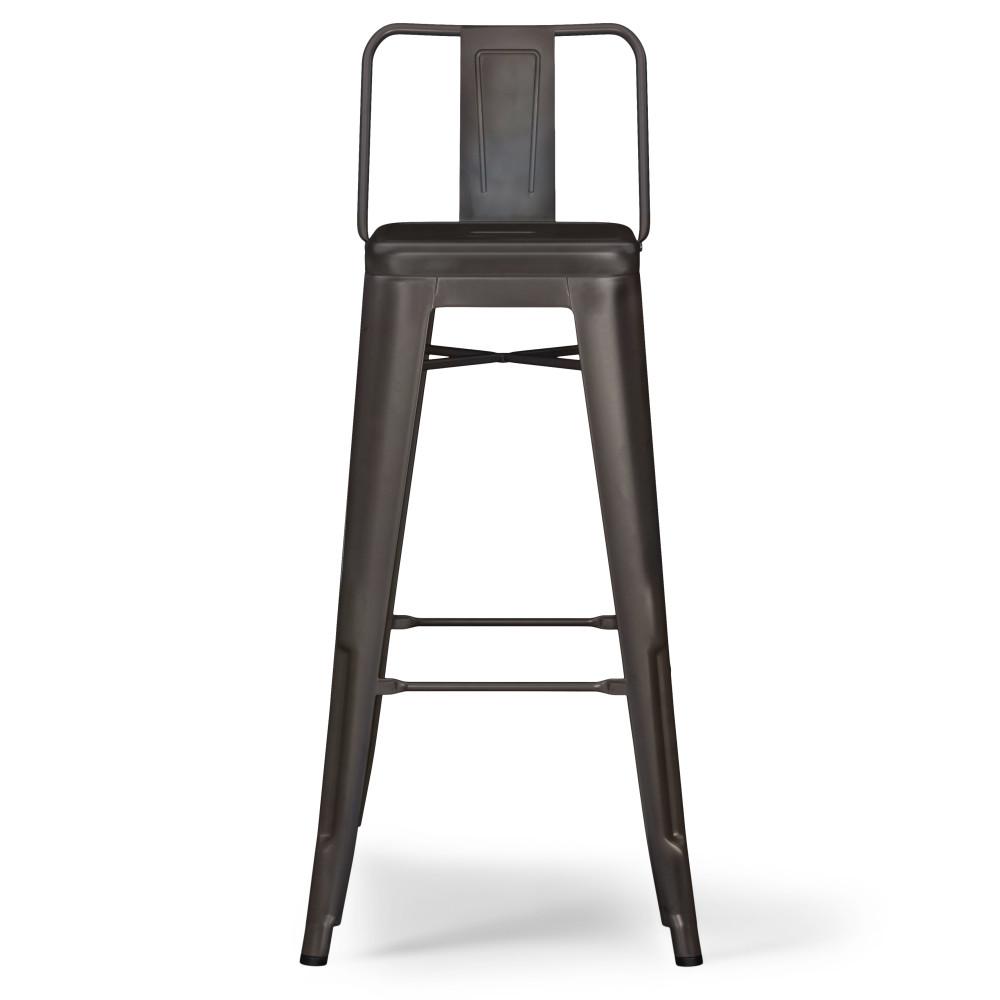 Galvanized bar stools online 30 inch