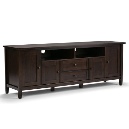 Tobacco Brown | Warm Shaker 72 inch TV Stand